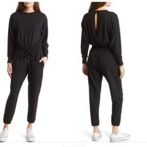 SMASH + TESS Elevate Everyday Jumpsuit Black S